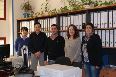 El director general del Instituto de la Juventud visita el centro de servicios múltiples de Cocemfe y la sede de Apamex
