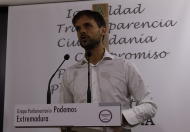 Álvaro Jaén, Podemos: 'Los presupuestos presentados por la Junta son electoralistas, poco creíbles y regresivos'