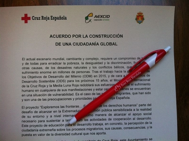 Municipios de la provincia de Cáceres trabajan con Cruz Roja en Extremadura en la promoción de los derechos humanos