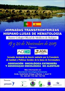 La Asociación Oncológica Extremeña celebra las 'Jornadas Transfronterizas Hispano-Lusas de Hematología' en Badajoz