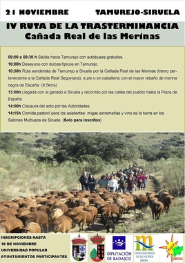 La IV Fiesta de la Trasterminancia recorrerá este sábado la Cañada REal de las Merinas con un rebaño de ovejas y cabras