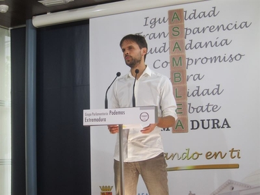 Podemos tacha de 'continuistas' y con 'tintes electorales' los Presupuestos extremeños para 2016