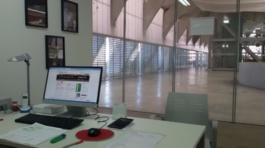 La primera oficina de la aseguradora de empresas de crédito en el edificio Embarcadero
