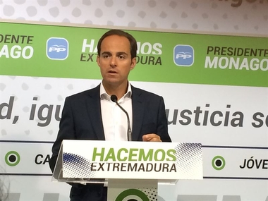 Parejo pide la 'confianza' en el proyecto del PP frente a los que 'solo pueden traer incertidumbre'