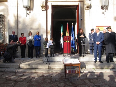 La Delegación del Gobierno en Extremadura conmemora el Día de la Constitución con un acto de lectura de sus artículos