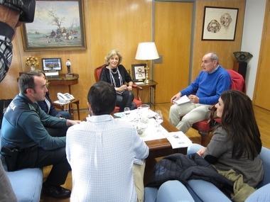Cristina Herrera transmite a UPA-UCE que las fuerzas de seguridad ponen todos los medios para evitar robos en el campo