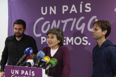 Jaén (Podemos) asegura que lo ocurrido este domingo en Extremadura es 'sencillamente historia'