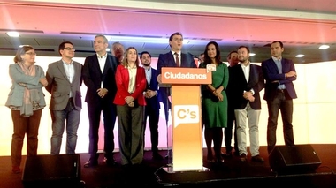 Domínguez (C's) subraya que, con 45.000 votos nuevos, la formación naranja es el partido que "más crece" en Extremadura
