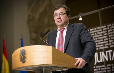 Fernández Vara insiste en que el PSOE no apoyará un Gobierno presidido por ningún candidato del PP