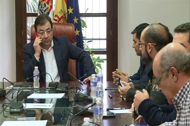 Vara considera que hay 'suficientes motivos' para que la mina de Monesterio no cierre y pide ayuda al Gobierno