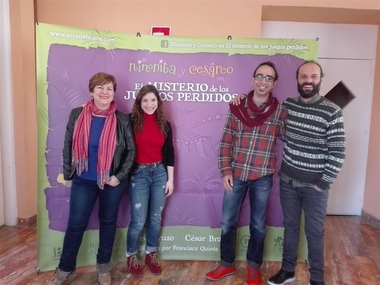 El Gran Teatro de Cáceres representa un espectáculo infantil que pretende recuperar el valor de los juegos