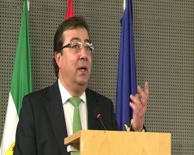 Fernández Vara sostiene que Extremadura es una región 'apetecible' para las inversiones europeas
