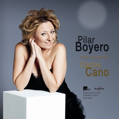 La artista cacereña Pilar Boyero homenajea al cantautor Carlos Cano en su último trabajo discográfico