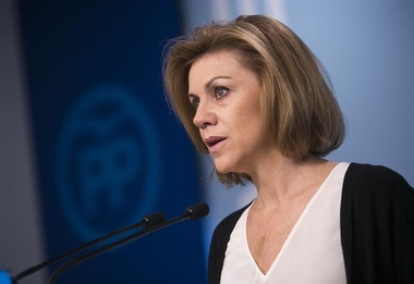 María Dolores de Cospedal visitará Extremadura el próximo día 24 para participar en un encuentro con alcaldes