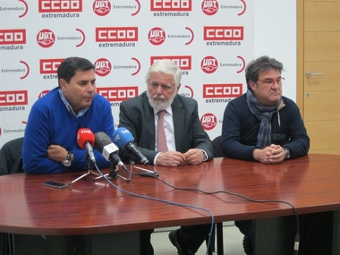 UGT y CCOO de Extremadura piden al Comité Económico y Social de Europa que negocie más financiación para la comunidad