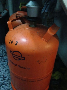 La bombona de butano bajará este martes un 5 por ciento