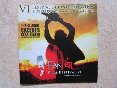 El VI Fanter Film Festival de Cáceres rinde tributo a Leatherface, el villano de 'La matanza de Texas'