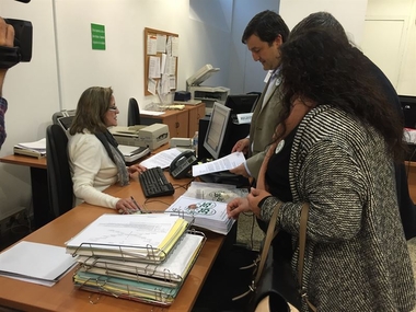 CSIF registra en la Junta 7.000 firmas para reclamar las 35 horas de jornada laboral