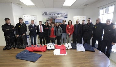 El Consorcio de Extinción y Prevención de Incendios de Badajoz recopila material diverso para los refugiados de guerra