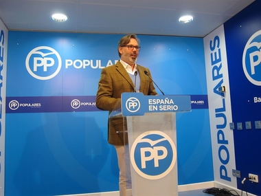 El PP extremeño apunta que un gobierno PSOE-Podemos llevaría a la región a una situación 