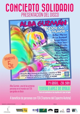 Un concierto recaudará fondos este jueves en Badajoz para las personas con Trastorno del Espectro Autista