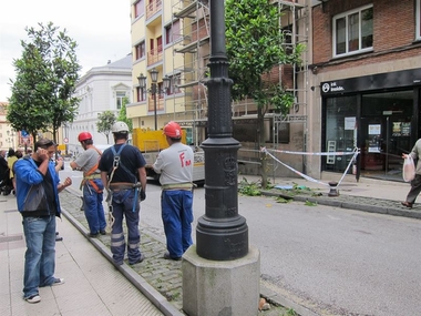 Los accidentes laborales crecen un 8% en Extremadura en 2015, hasta los 9.619