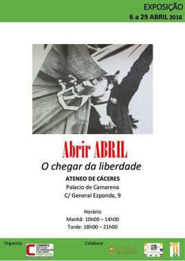 'Abrir Abril, o chegar da liberdade', exposición conmemorativa de la revolución de los claveles