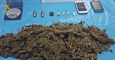 Detenido por tráfico de drogas en un festival musical en La Roca de la Sierra