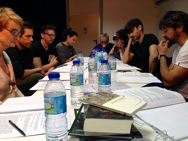 El equipo de Alejandro Magno realiza la primera lectura del libreto