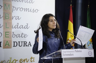Podemos hace públicos sus gastos e incide en que a 31 de diciembre ha ingresado de la Asamblea unos 84.000 euros