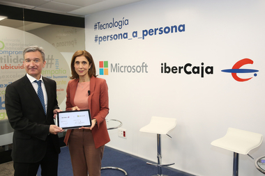 Ibercaja impulsa su transformación digital de la mano de Microsoft 