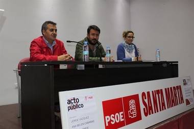 Lemus (PSOE) pide a los extremeños que no olviden 