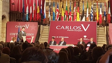 El Rey Felipe VI apela a la fortaleza de una Europa unida para afrontar las 'incertidumbres' que acechan al mundo