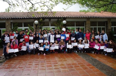 El Campamento Culturas se inicia en Jerte con la participación de 55 jóvenes