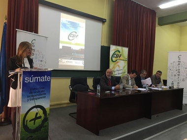 Emilia Montero, reelegida presidenta del Sector de Sanidad de CSI-F