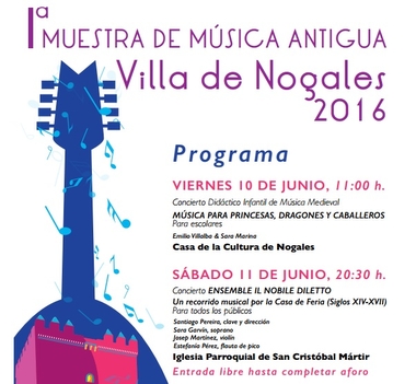 Nogales crea una muestra de Música Antigua para poner en valor su patrimonio Histórico-Artístico