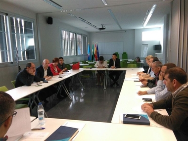 La red de agentes territoriales de Badajoz mantiene una reunión de trabajo en el nuevo CID Lácara-Los Baldíos