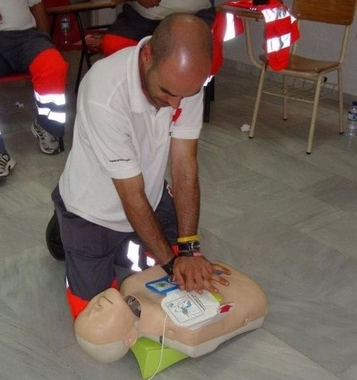 Un voluntario de Cruz Roja en Badajoz, galardonado con la Medalla de Bronce de Protección Civil.