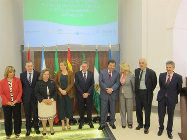 Vara defiende que Galicia, Castilla y León, Andalucía y Extremadura vayan 'de la mano' dentro del 'proyecto atlántico'