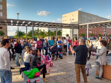 El Cerro Gordo invita a todos los vecinos de Badajoz a sumarse a su marcha  por el colegio.