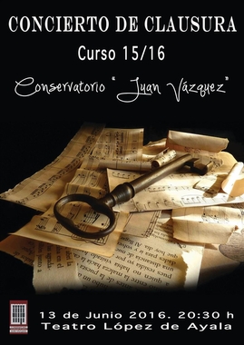 Alumnos del conservatorio Juan Vázquez de Badajoz clausuran el curso el próximo lunes con piezas de Haendel o Bach