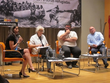 Una jornada reclama en Mérida el derecho de los refugiados ante 