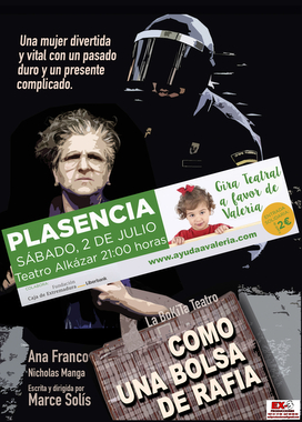 Continúa la gira de La Botika Teatro con la obra 'Como una bolsa de rafia'