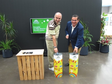 Promedio entrega a Cruz Roja un centenar de móviles, cuyo reciclado permitirá desarrollar proyectos de cooperación