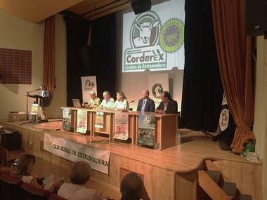 Unos 250 representantes del sector ovino asisten en Castuera a las jornadas técnicas de Corderex