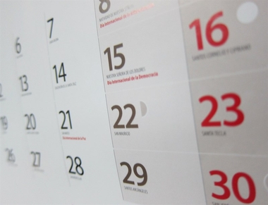 El DOE publica el calendario de días festivos de Extremadura para 2017