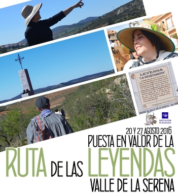 Los vecinos de Valle de la Serena reviven la vida en las eras y realizan una ruta teatralizada por las leyendas del pueblo
