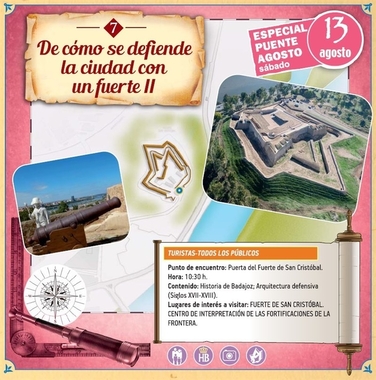 Badajoz ofrece durante este Puente de Agosto dos visitas guiadas a sus monumentos más emblemáticos