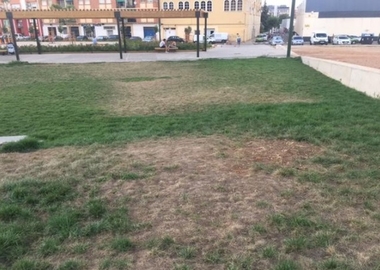 El PSOE denuncia que el nuevo parque de San Roque presenta desperfectos