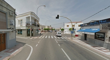 Un ciclista sufre trauma craneal y policontusiones tras ser atropellado en Talavera la Real